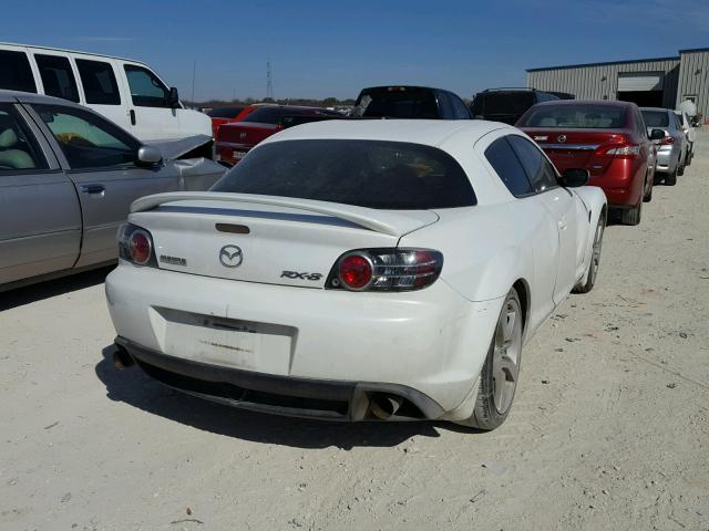 JM1FE173660207194 - 2006 MAZDA RX8 WHITE photo 4