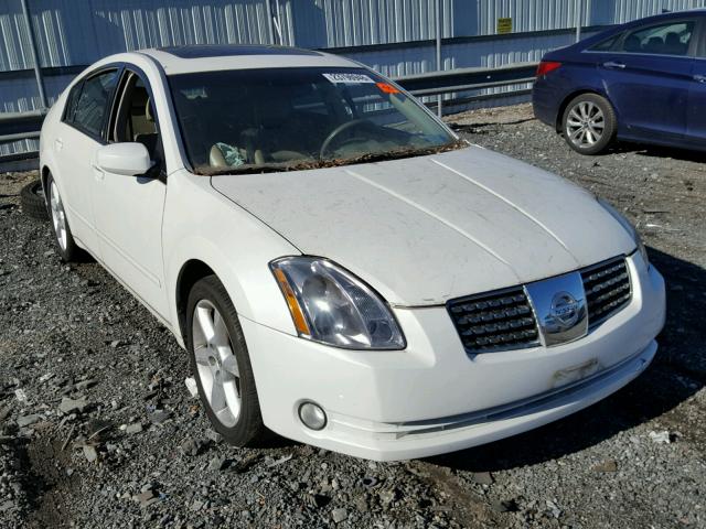 1N4BA41E44C844544 - 2004 NISSAN MAXIMA SE WHITE photo 1