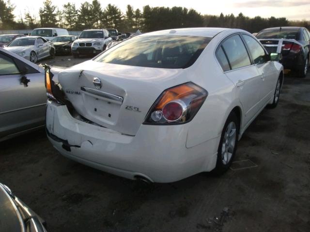 1N4AL21E27C218179 - 2007 NISSAN ALTIMA 2.5 WHITE photo 4