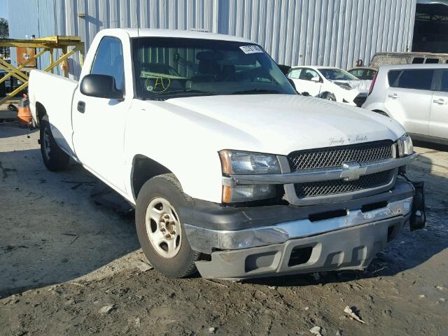 1GCEC14X23Z331639 - 2003 CHEVROLET SILVERADO WHITE photo 1