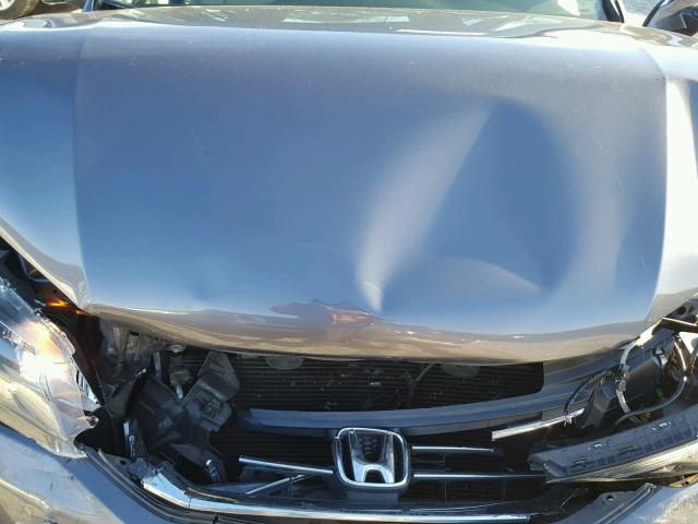 1HGCR2F76EA026169 - 2014 HONDA ACCORD EX GRAY photo 7