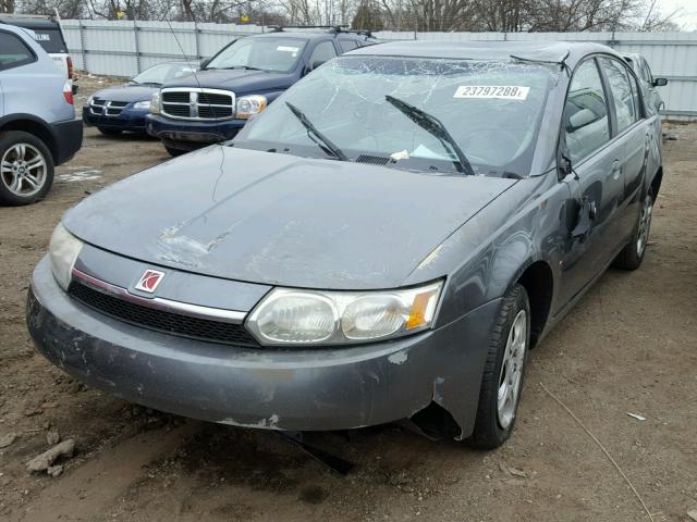 1G8AJ52F84Z192229 - 2004 SATURN ION LEVEL GRAY photo 2