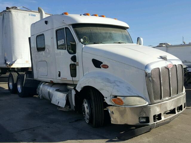 1XP7D49X8AD105047 - 2010 PETERBILT 387 WHITE photo 1