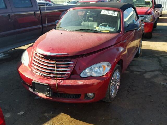 3C3HY75S76T346612 - 2006 CHRYSLER PT CRUISER RED photo 2