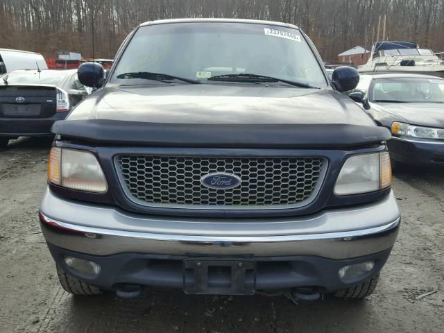 1FTRX18W5XNA14233 - 1999 FORD F150 BLUE photo 9