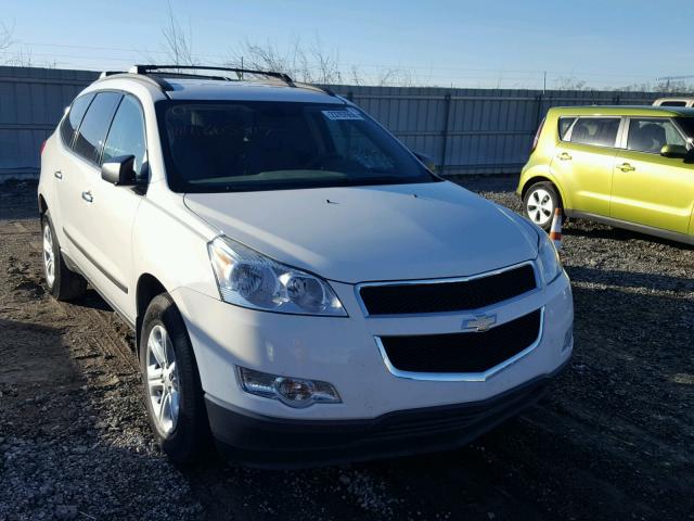 1GNKVEED6BJ265917 - 2011 CHEVROLET TRAVERSE L WHITE photo 1