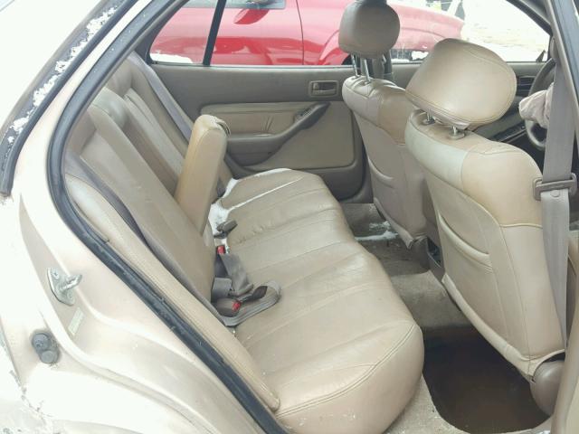 4T1GK12E6SU078989 - 1995 TOYOTA CAMRY LE BEIGE photo 6