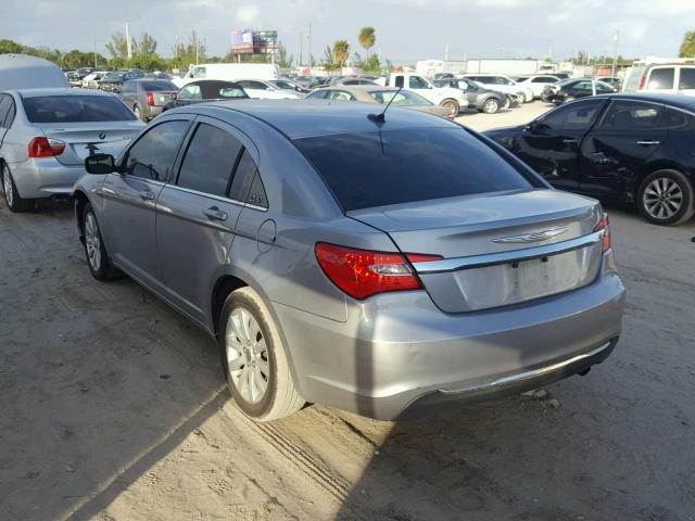 1C3CCBBB0DN539357 - 2013 CHRYSLER 200 TOURIN SILVER photo 3