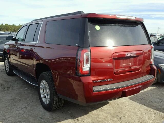 1GKS2GKC6HR192734 - 2017 GMC YUKON XL K RED photo 3