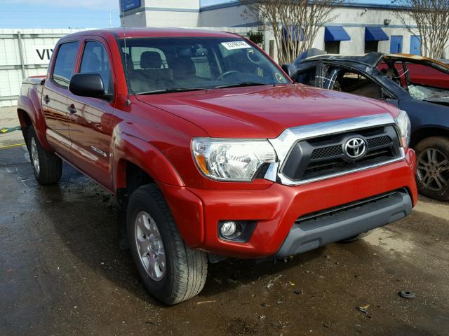 5TFJX4GN3DX024010 - 2013 TOYOTA TACOMA DOU RED photo 1