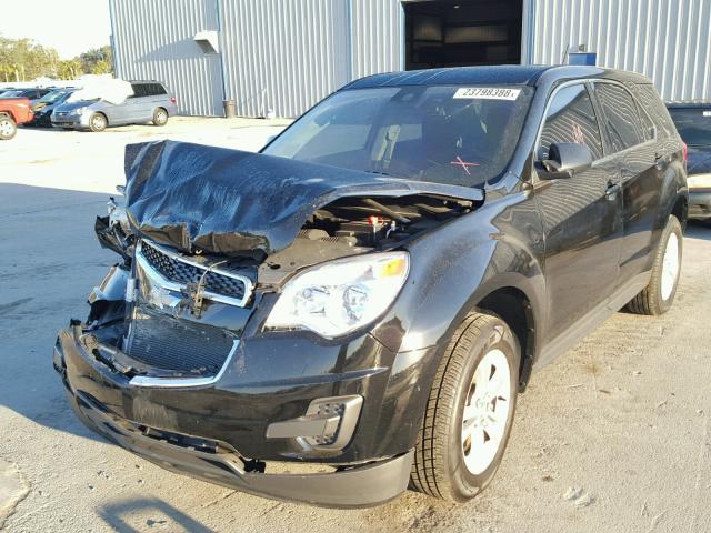 2GNALAEK5F1158754 - 2015 CHEVROLET EQUINOX LS BLACK photo 2