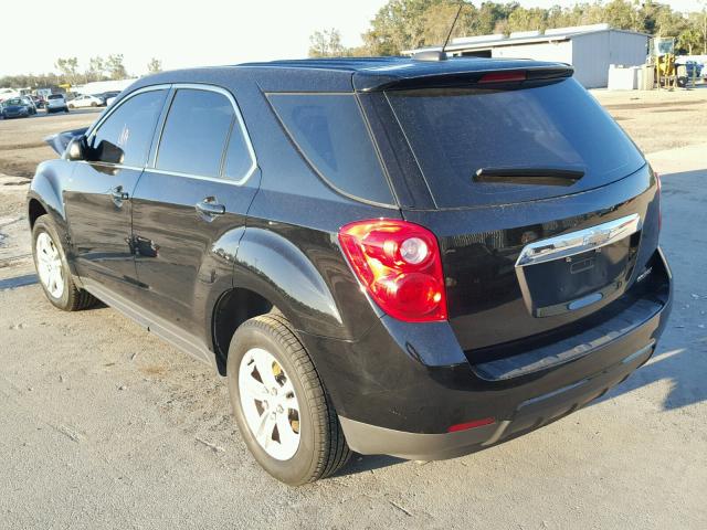 2GNALAEK5F1158754 - 2015 CHEVROLET EQUINOX LS BLACK photo 3