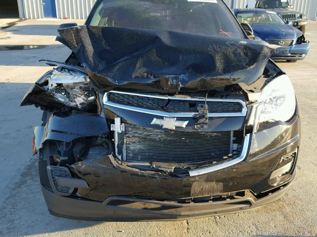 2GNALAEK5F1158754 - 2015 CHEVROLET EQUINOX LS BLACK photo 9