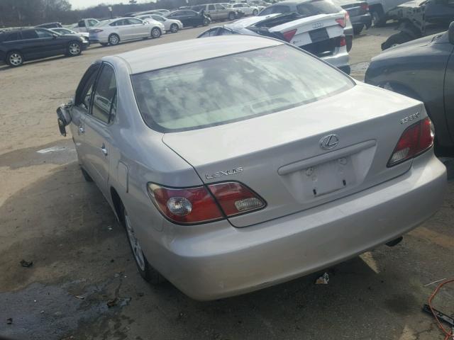 JTHBA30G540005770 - 2004 LEXUS ES 330 GRAY photo 3