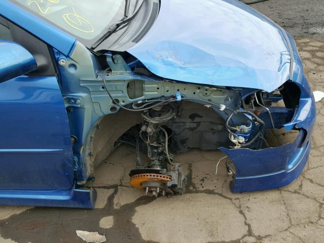 2T1BU4EE6AC392661 - 2010 TOYOTA COROLLA BA BLUE photo 9