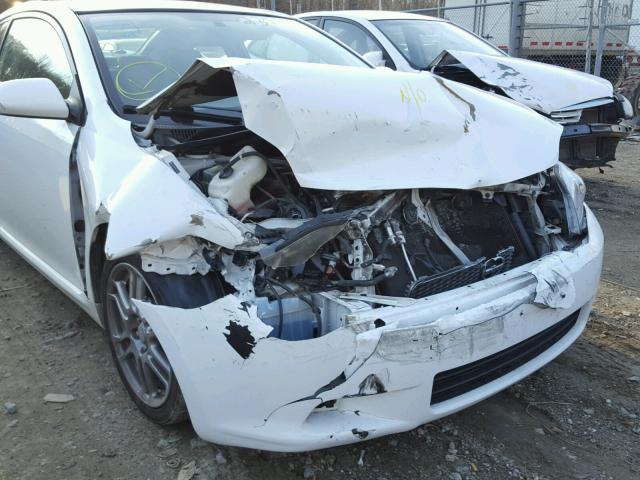 JTKDE3B70A0313977 - 2010 SCION TC WHITE photo 9