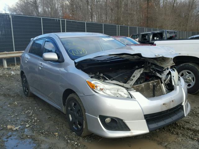 2T1KU40E59C161429 - 2009 TOYOTA COROLLA MA SILVER photo 1