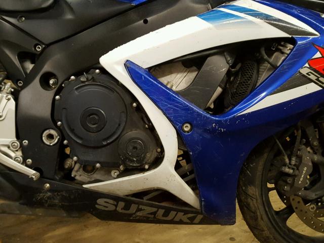 JS1GR7KA662104079 - 2006 SUZUKI GSX-R750 K BLUE photo 7