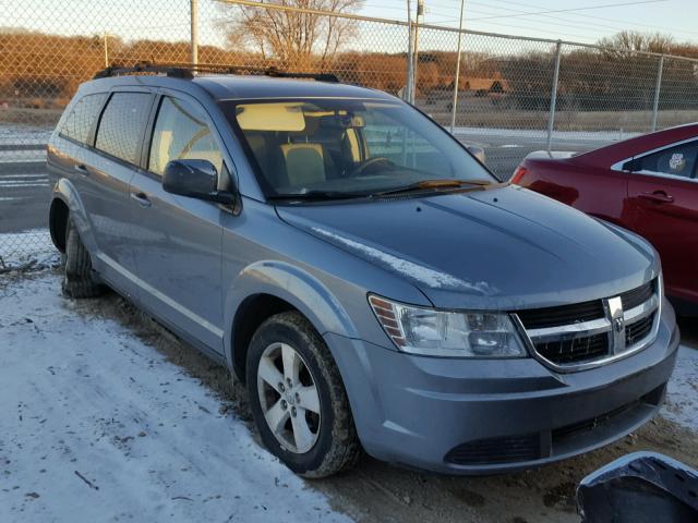 3D4GG57V69T244991 - 2009 DODGE JOURNEY SX SILVER photo 1