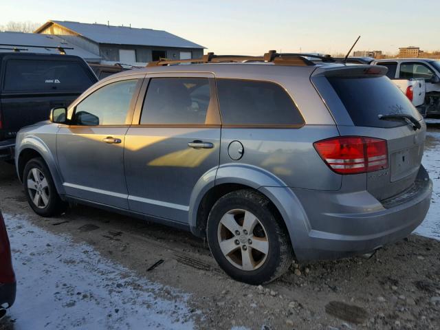 3D4GG57V69T244991 - 2009 DODGE JOURNEY SX SILVER photo 3