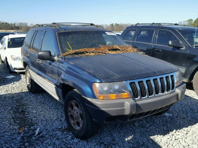 1J4G248SXYC228226 - 2000 JEEP GRAND CHER BLUE photo 1