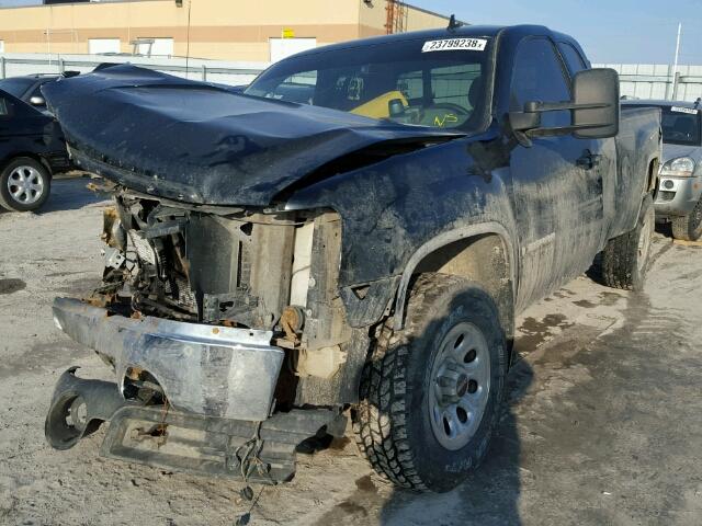 1GTEK19C18Z287455 - 2008 GMC SIERRA K15 BLACK photo 2