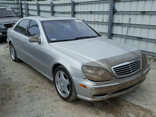 WDBNG75J31A223235 - 2001 MERCEDES-BENZ S 500 SILVER photo 1