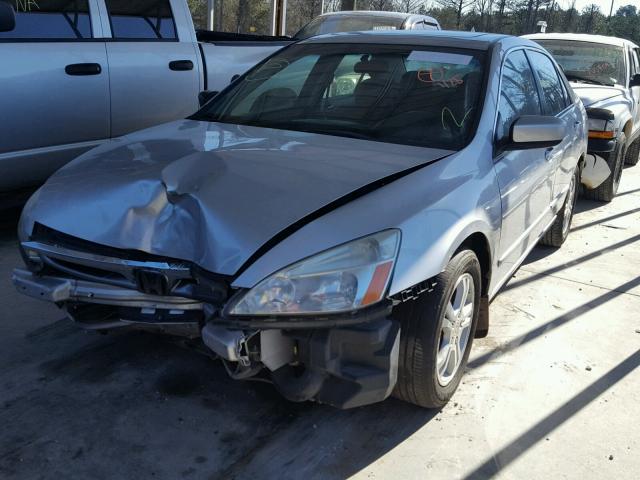 1HGCM56716A046623 - 2006 HONDA ACCORD EX SILVER photo 2