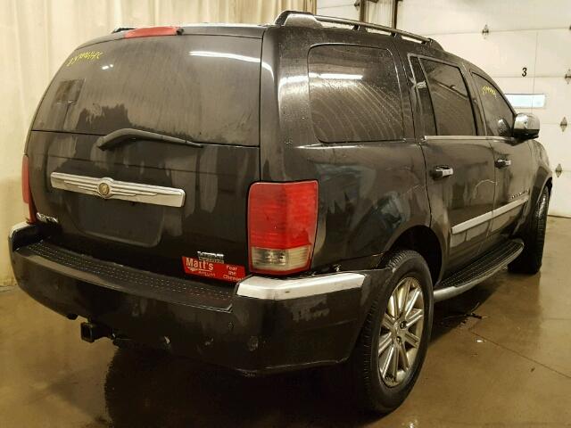 1A8HW58287F572504 - 2007 CHRYSLER ASPEN BLACK photo 4