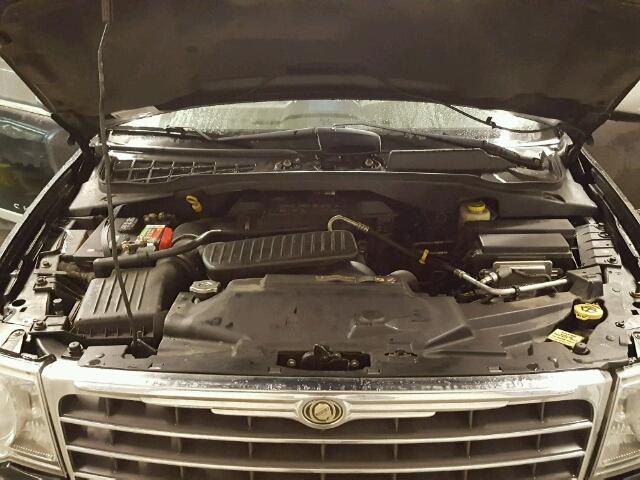 1A8HW58287F572504 - 2007 CHRYSLER ASPEN BLACK photo 7