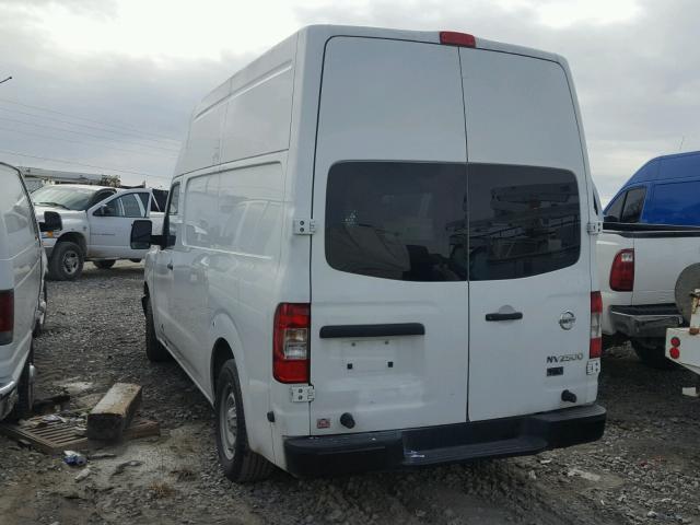 1N6BF0LY6EN107764 - 2014 NISSAN NV 2500 WHITE photo 3