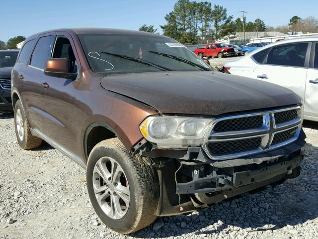 1D4RD2GG8BC716966 - 2011 DODGE DURANGO EX BROWN photo 1