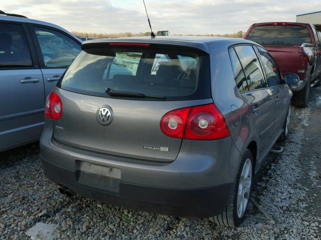 WVWGV71K17W183960 - 2007 VOLKSWAGEN NEW GTI GRAY photo 4