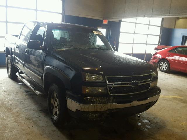 2GCEK13TX61230685 - 2006 CHEVROLET SILVERADO BLUE photo 1