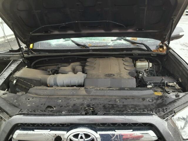 JTEBU5JR9B5039601 - 2011 TOYOTA 4RUNNER SR CHARCOAL photo 7