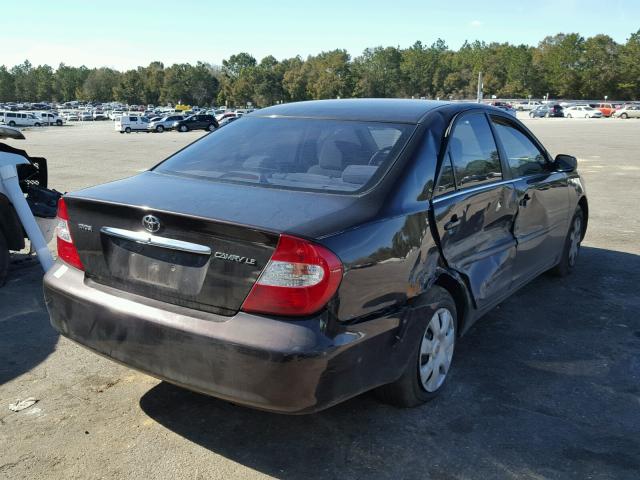 4T1BE32K14U839238 - 2004 TOYOTA CAMRY LE BROWN photo 4