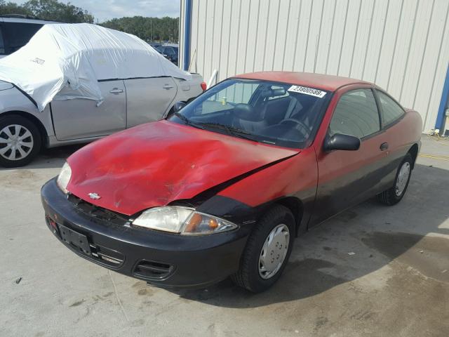 1G1JC1246Y7132693 - 2000 CHEVROLET CAVALIER TWO TONE photo 2