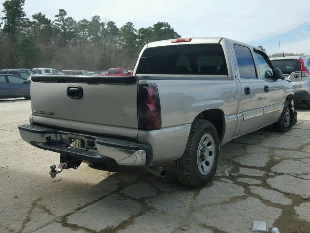 2GCEC13V361218263 - 2006 CHEVROLET SILVERADO TAN photo 4