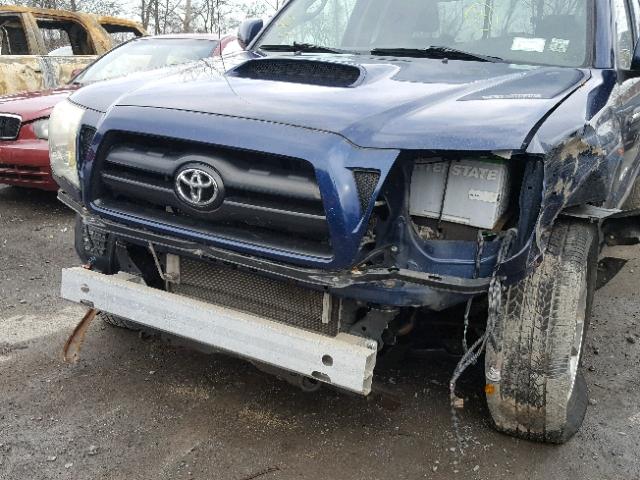 5TEUU42N26Z312741 - 2006 TOYOTA TACOMA ACC BLUE photo 9