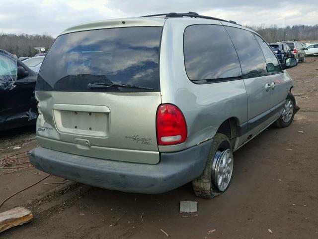 2C4GJ44G6YR789203 - 2000 CHRYSLER GRAND VOYA SILVER photo 4