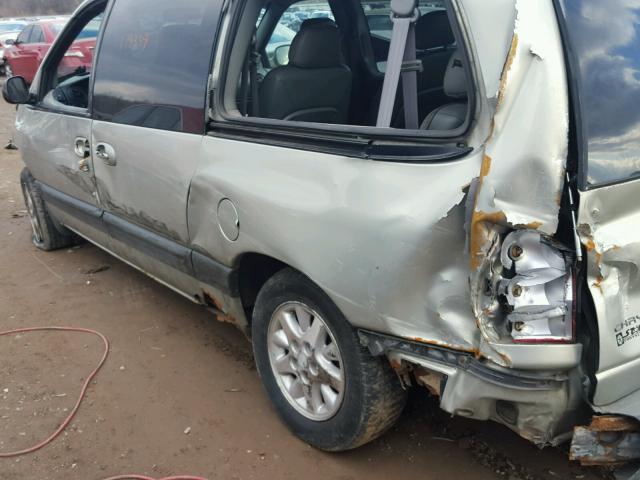 2C4GJ44G6YR789203 - 2000 CHRYSLER GRAND VOYA Gümüş foto 9