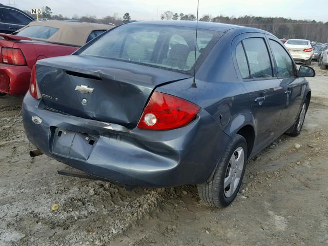 1G1AK55F467765617 - 2006 CHEVROLET COBALT LS GRAY photo 4