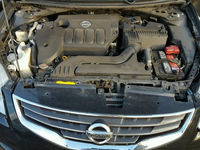 1N4AL2AP5CN435225 - 2012 NISSAN ALTIMA BAS BLACK photo 7