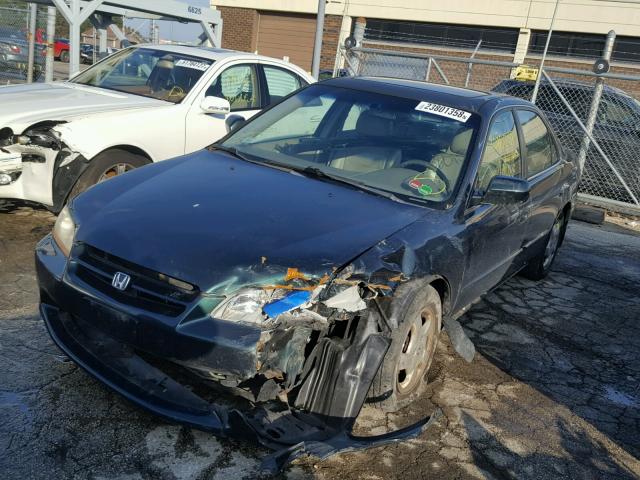 1HGCG5655XA080894 - 1999 HONDA ACCORD EX GRAY photo 2