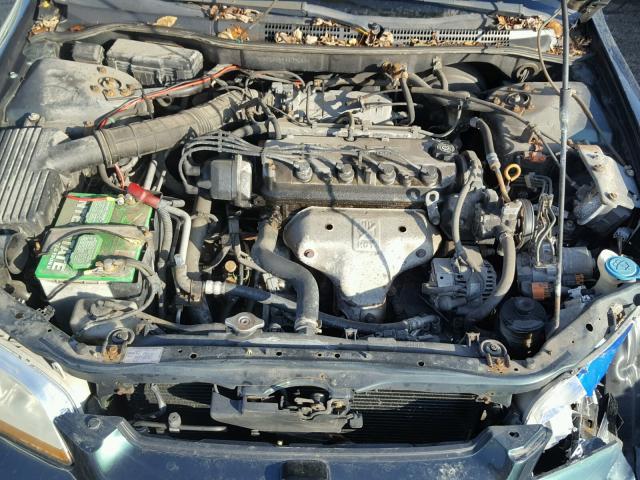 1HGCG5655XA080894 - 1999 HONDA ACCORD EX GRAY photo 7