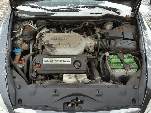 1HGCM66407A047470 - 2007 HONDA ACCORD SE GRAY photo 7