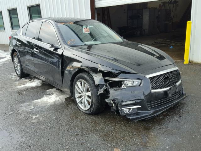 JN1CV7AR2GM250799 - 2016 INFINITI Q50 BASE Negro foto 1