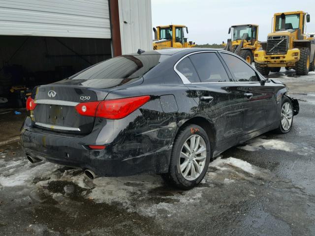 JN1CV7AR2GM250799 - 2016 INFINITI Q50 BASE BLACK photo 4