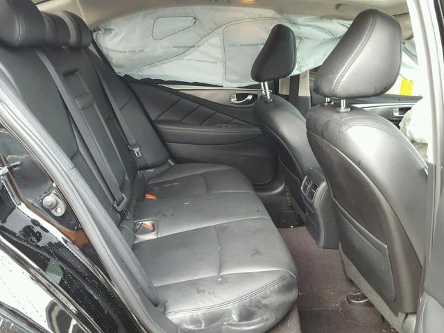 JN1CV7AR2GM250799 - 2016 INFINITI Q50 BASE Negro foto 6