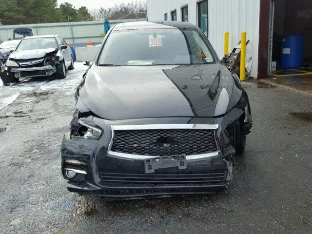 JN1CV7AR2GM250799 - 2016 INFINITI Q50 BASE Negro foto 7